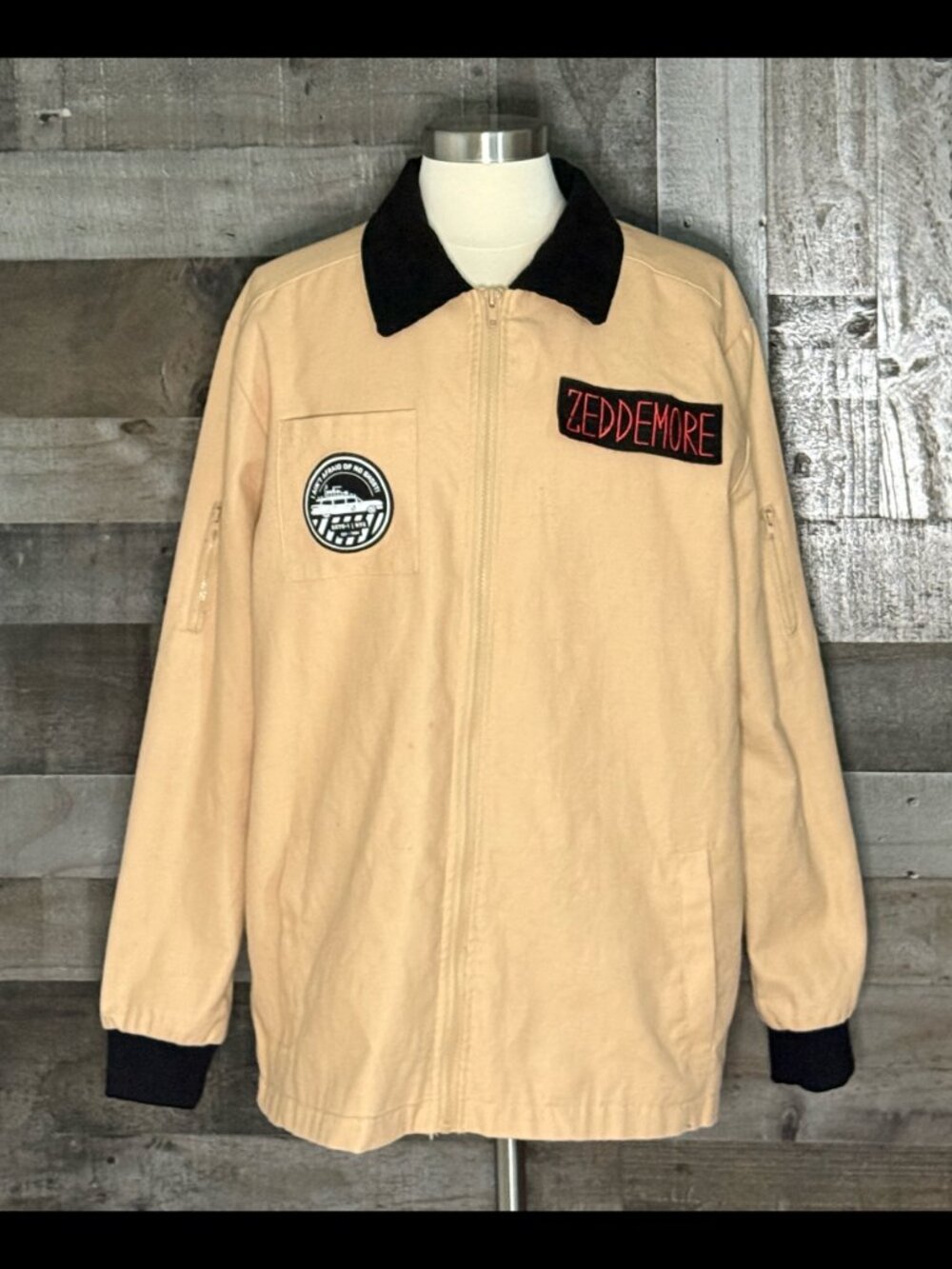 Men's Spirit Halloween Ghostbusters jacket medium Winston Zeddemore cosplay
